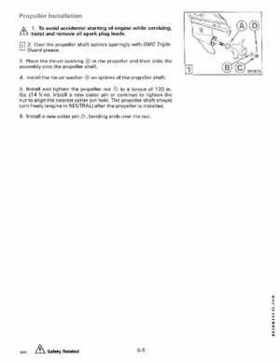 1991 Johnson/Evinrude EI 60 thru 70 outboards Service Repair Manual P/N 507948, Page 198