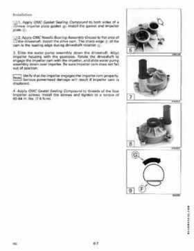 1991 Johnson/Evinrude EI 60 thru 70 outboards Service Repair Manual P/N 507948, Page 200