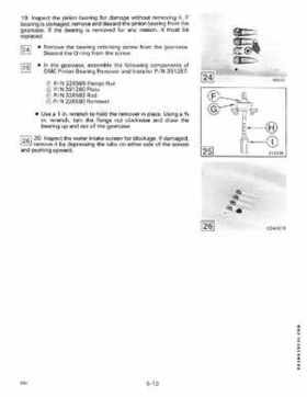 1991 Johnson/Evinrude EI 60 thru 70 outboards Service Repair Manual P/N 507948, Page 206