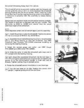 1991 Johnson/Evinrude EI 60 thru 70 outboards Service Repair Manual P/N 507948, Page 209