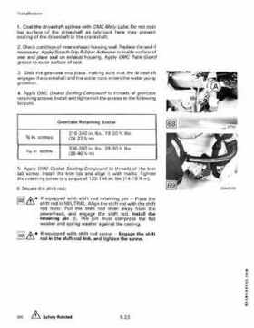1991 Johnson/Evinrude EI 60 thru 70 outboards Service Repair Manual P/N 507948, Page 216