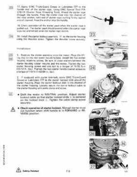 1991 Johnson/Evinrude EI 60 thru 70 outboards Service Repair Manual P/N 507948, Page 225