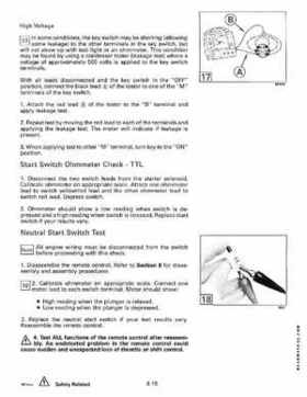 1991 Johnson/Evinrude EI 60 thru 70 outboards Service Repair Manual P/N 507948, Page 240