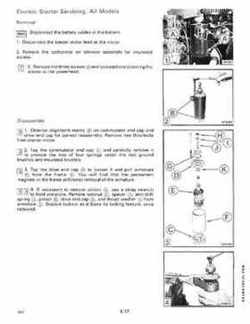 1991 Johnson/Evinrude EI 60 thru 70 outboards Service Repair Manual P/N 507948, Page 242