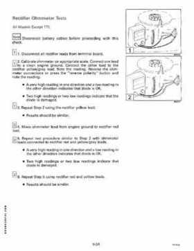 1991 Johnson/Evinrude EI 60 thru 70 outboards Service Repair Manual P/N 507948, Page 249