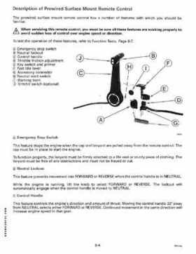 1991 Johnson/Evinrude EI 60 thru 70 outboards Service Repair Manual P/N 507948, Page 254