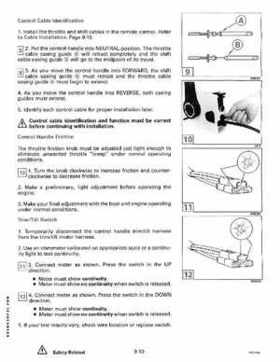 1991 Johnson/Evinrude EI 60 thru 70 outboards Service Repair Manual P/N 507948, Page 260