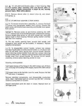 1991 Johnson/Evinrude EI 60 thru 70 outboards Service Repair Manual P/N 507948, Page 263