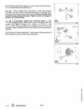 1991 Johnson/Evinrude EI 60 thru 70 outboards Service Repair Manual P/N 507948, Page 265