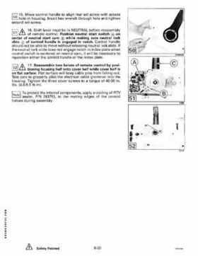 1991 Johnson/Evinrude EI 60 thru 70 outboards Service Repair Manual P/N 507948, Page 270