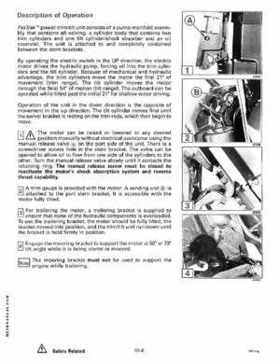 1991 Johnson/Evinrude EI 60 thru 70 outboards Service Repair Manual P/N 507948, Page 277