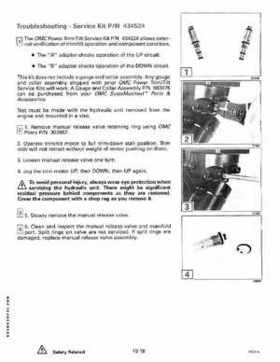 1991 Johnson/Evinrude EI 60 thru 70 outboards Service Repair Manual P/N 507948, Page 291