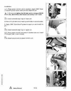1991 Johnson/Evinrude EI 60 thru 70 outboards Service Repair Manual P/N 507948, Page 307