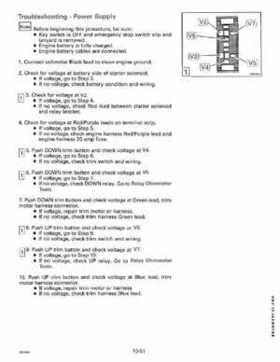 1991 Johnson/Evinrude EI 60 thru 70 outboards Service Repair Manual P/N 507948, Page 324
