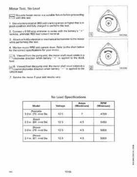 1991 Johnson/Evinrude EI 60 thru 70 outboards Service Repair Manual P/N 507948, Page 328