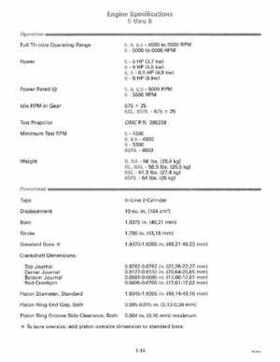1992 Johnson/Evinrude EN 2.3 thru 8 outboards Service Repair Manual, P/N 508141, Page 20