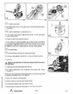1992 Johnson/Evinrude EN 2.3 thru 8 outboards Service Repair Manual, P/N 508141, Page 76