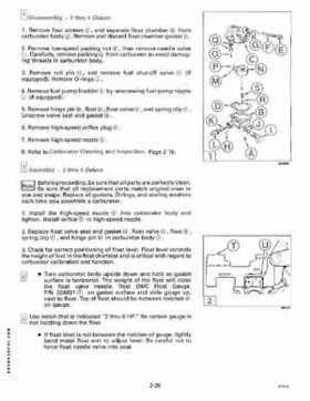 1992 Johnson/Evinrude EN 2.3 thru 8 outboards Service Repair Manual, P/N 508141, Page 82