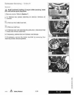 1992 Johnson/Evinrude EN 2.3 thru 8 outboards Service Repair Manual, P/N 508141, Page 85
