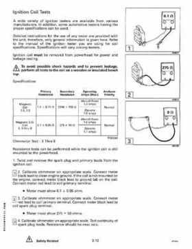 1992 Johnson/Evinrude EN 2.3 thru 8 outboards Service Repair Manual, P/N 508141, Page 99