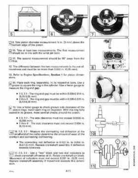 1992 Johnson/Evinrude EN 2.3 thru 8 outboards Service Repair Manual, P/N 508141, Page 153