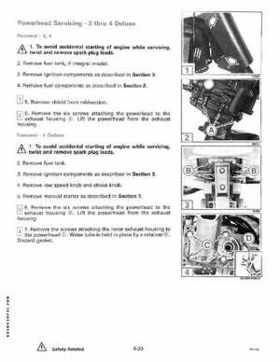 1992 Johnson/Evinrude EN 2.3 thru 8 outboards Service Repair Manual, P/N 508141, Page 162