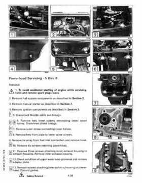 1992 Johnson/Evinrude EN 2.3 thru 8 outboards Service Repair Manual, P/N 508141, Page 176