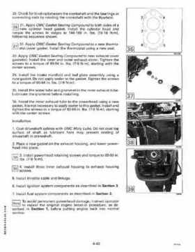1992 Johnson/Evinrude EN 2.3 thru 8 outboards Service Repair Manual, P/N 508141, Page 182