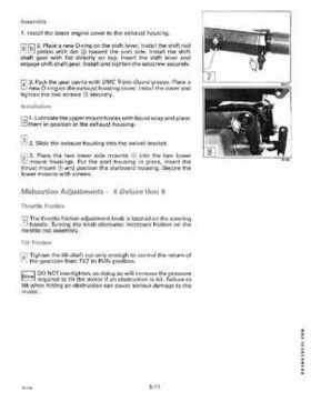 1992 Johnson/Evinrude EN 2.3 thru 8 outboards Service Repair Manual, P/N 508141, Page 200