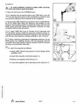 1992 Johnson/Evinrude EN 2.3 thru 8 outboards Service Repair Manual, P/N 508141, Page 235