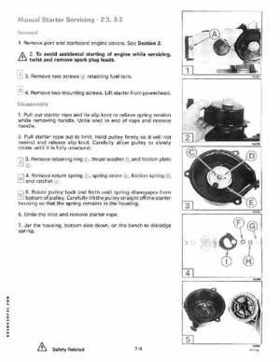 1992 Johnson/Evinrude EN 2.3 thru 8 outboards Service Repair Manual, P/N 508141, Page 239