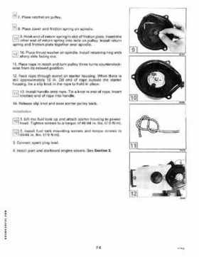 1992 Johnson/Evinrude EN 2.3 thru 8 outboards Service Repair Manual, P/N 508141, Page 241