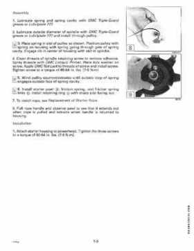 1992 Johnson/Evinrude EN 2.3 thru 8 outboards Service Repair Manual, P/N 508141, Page 244