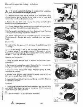 1992 Johnson/Evinrude EN 2.3 thru 8 outboards Service Repair Manual, P/N 508141, Page 245