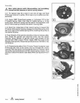 1992 Johnson/Evinrude EN 2.3 thru 8 outboards Service Repair Manual, P/N 508141, Page 248