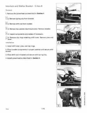 1992 Johnson/Evinrude EN 2.3 thru 8 outboards Service Repair Manual, P/N 508141, Page 250