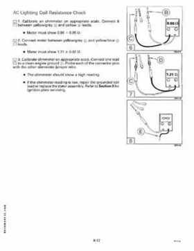 1992 Johnson/Evinrude EN 2.3 thru 8 outboards Service Repair Manual, P/N 508141, Page 262