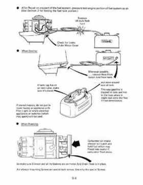 1992 Johnson/Evinrude EN 2.3 thru 8 outboards Service Repair Manual, P/N 508141, Page 270