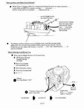 1992 Johnson/Evinrude EN 2.3 thru 8 outboards Service Repair Manual, P/N 508141, Page 279