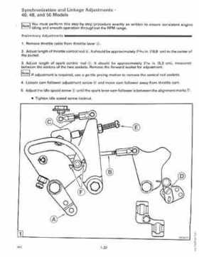1992 Johnson Evinrude "EN" 40 thru 55 Service Repair Manual, P/N 508143, Page 43