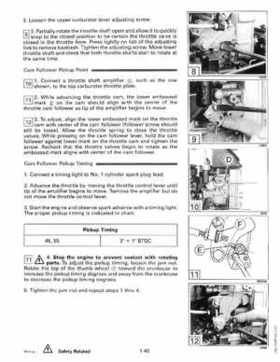 1992 Johnson Evinrude "EN" 40 thru 55 Service Repair Manual, P/N 508143, Page 49