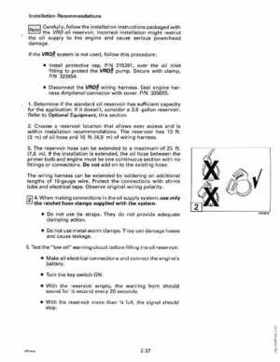 1992 Johnson Evinrude "EN" 40 thru 55 Service Repair Manual, P/N 508143, Page 83