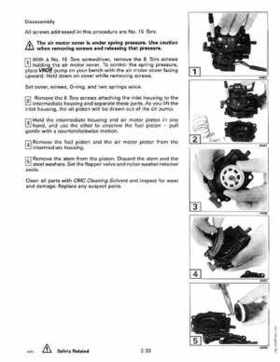 1992 Johnson Evinrude "EN" 40 thru 55 Service Repair Manual, P/N 508143, Page 89
