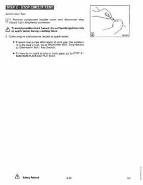 1992 Johnson Evinrude "EN" 40 thru 55 Service Repair Manual, P/N 508143, Page 126