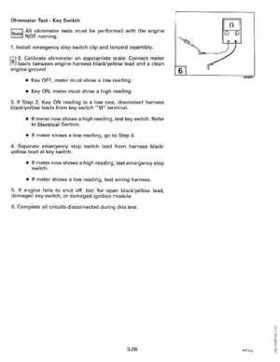 1992 Johnson Evinrude "EN" 40 thru 55 Service Repair Manual, P/N 508143, Page 128
