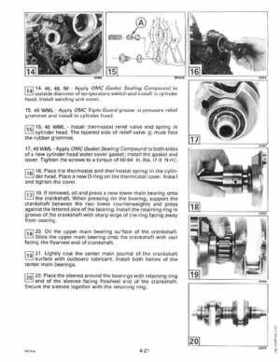 1992 Johnson Evinrude "EN" 40 thru 55 Service Repair Manual, P/N 508143, Page 163