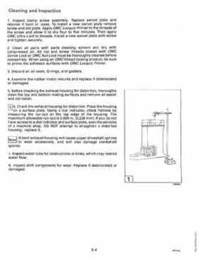 1992 Johnson Evinrude "EN" 40 thru 55 Service Repair Manual, P/N 508143, Page 179