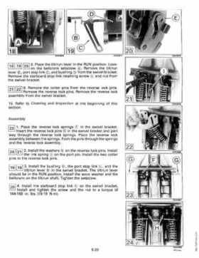 1992 Johnson Evinrude "EN" 40 thru 55 Service Repair Manual, P/N 508143, Page 197