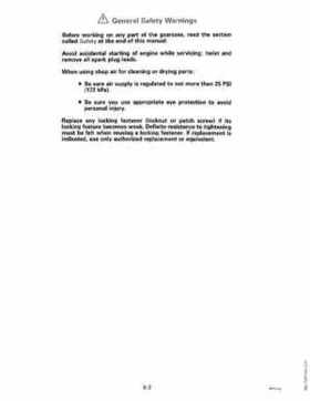 1992 Johnson Evinrude "EN" 40 thru 55 Service Repair Manual, P/N 508143, Page 202