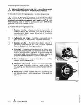 1992 Johnson Evinrude "EN" 40 thru 55 Service Repair Manual, P/N 508143, Page 205